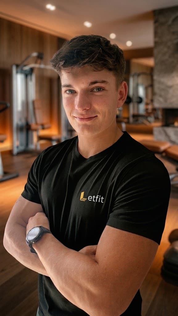 Lucas Tridat, coach sportif diplômé d'État, dans la salle où il encadre ses athlètes.